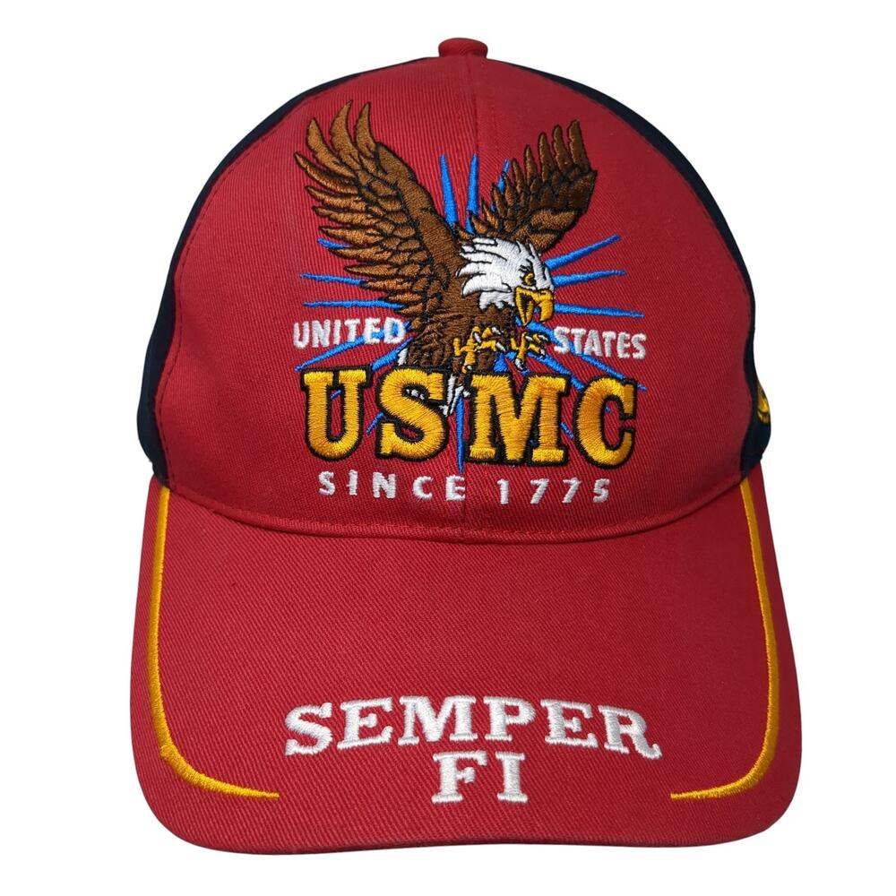 Marine Corps United States USMC Semper FI Baseball Cap Multicolor One Size CSI